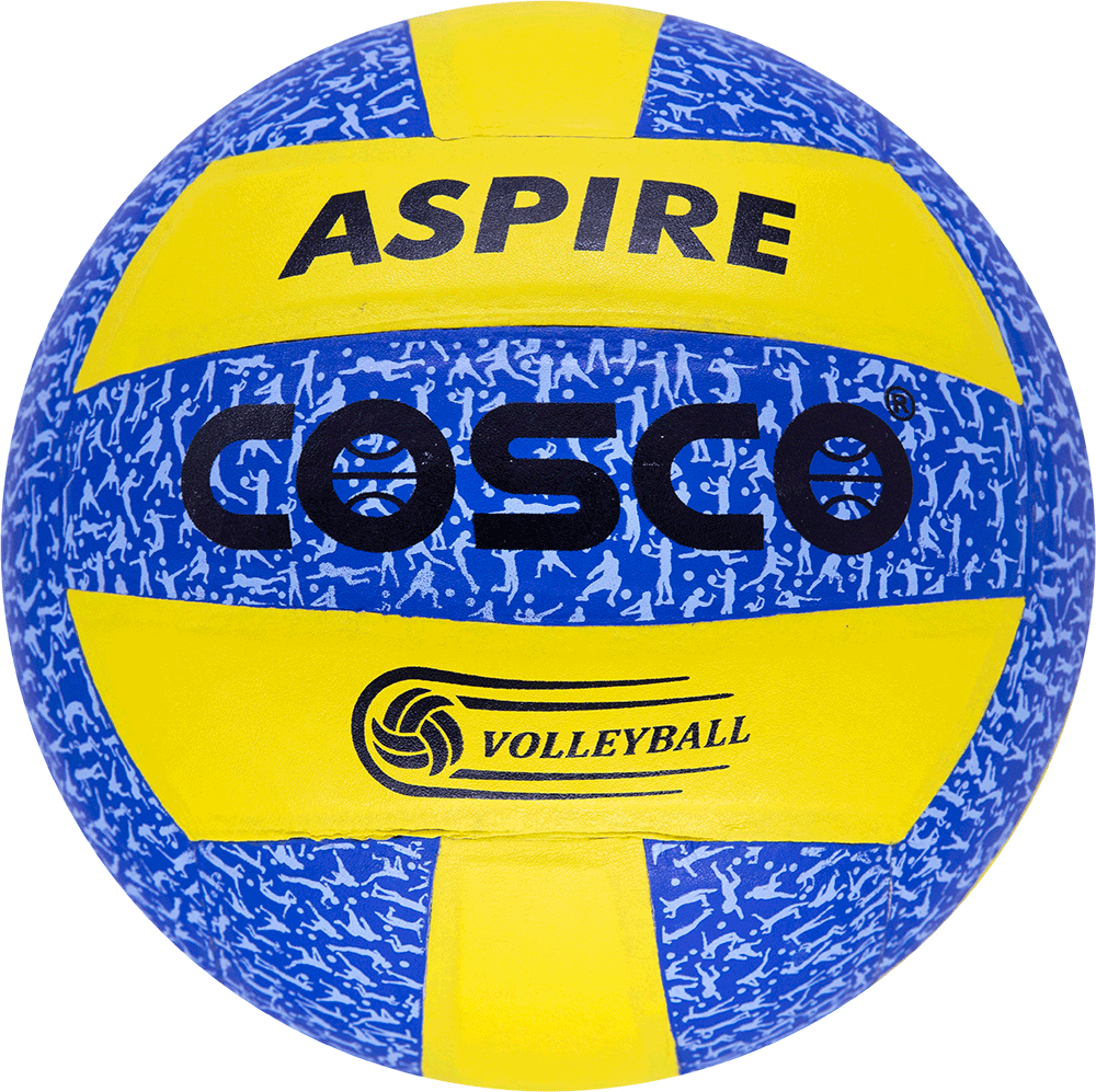 Cosco Aspire Volleyball – Premium quality, durable, and designed for excellent grip, soft touch, and top performance in every game.